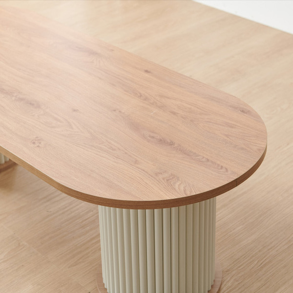 로마 원형 1500 양면 라운드 식탁 카페 테이블 주방 매장 탁자
