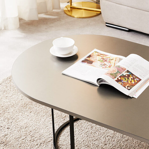 시티 메탈상판 라운드 1500x600 DIY 홈바 식탁 테이블