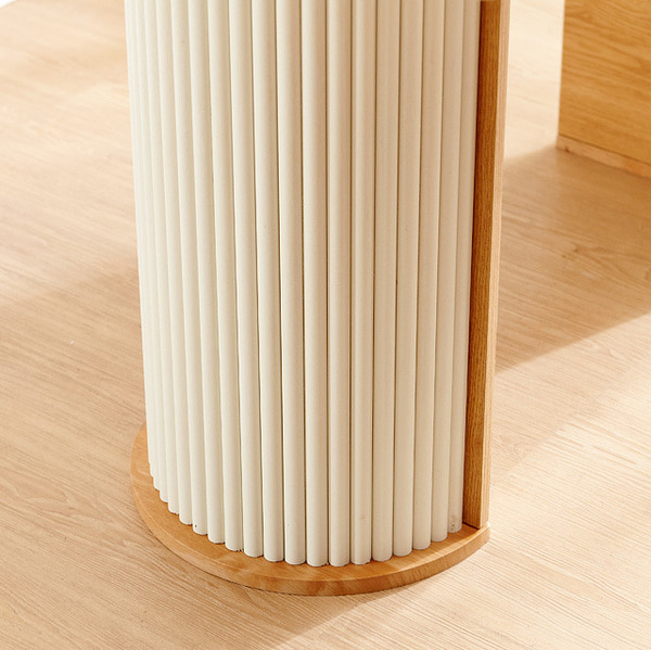 로마 반달 1300 반타원 식탁 주방 카페 디자인 테이블